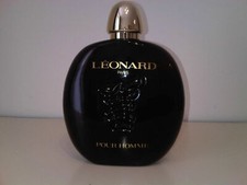 MAGNIFIQUE FLACON FACTICE GEANT LEONARD POUR HOMME - POUR COLLECTIONNEUR OU DECO