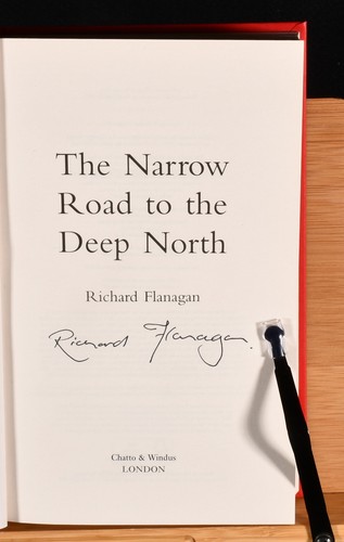 2014 The Narrow Road to the Deep North Richard Flanagan Signed First Edition Fin - Picture 3 of 6