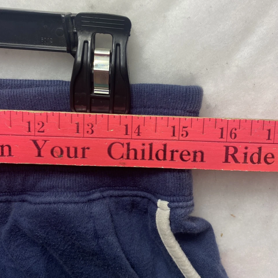 Pantalones cortos de algodón azul con cordón Champion talla L para mujer Foto 4 de 4