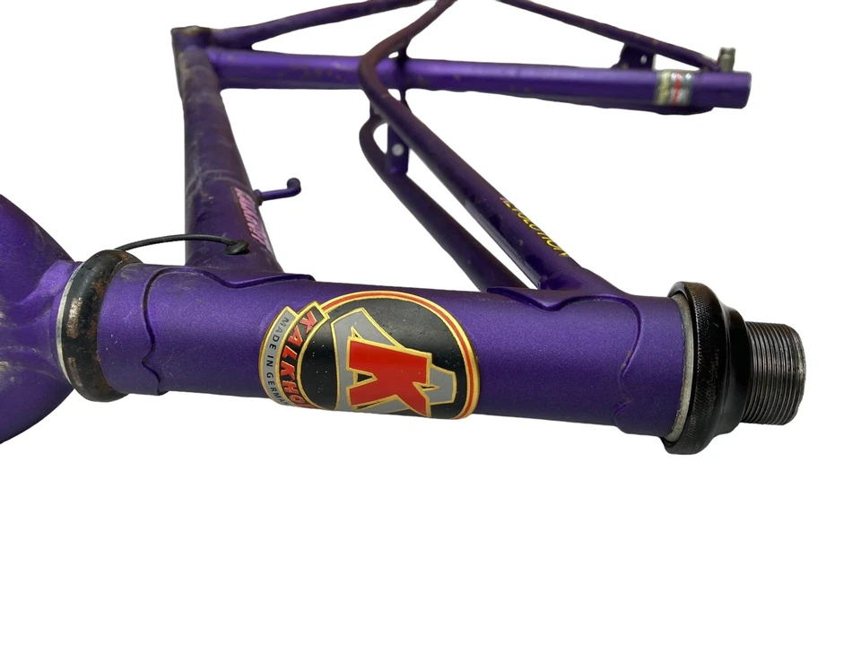 KALKHOFF REVOLUTION Fahrradrahmen Lila RH 53cm Stahl Vintage Gabel Steuersatz - Bild 2 von 4