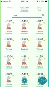 Torkoal Pokemon Go Regional Pokedex Entry 324 Ebay