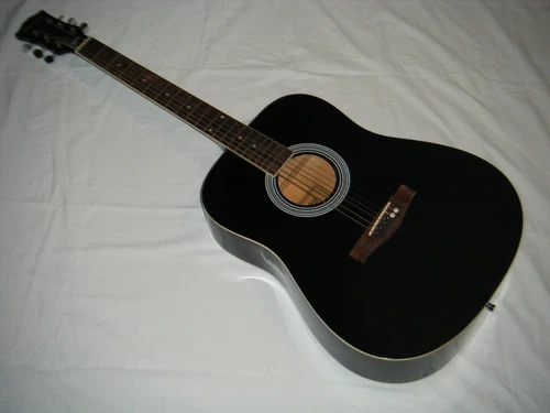 Maestro by Gibson SA41BKCH Black Acoustic Guitar (AS-IS)