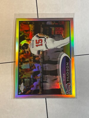 Tim Hudson 2012 Topps Chrome REFRACTOR #77 Atlanta Braves