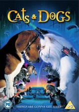 Cats & Dogs DVD (2001) Sean Hayes, Guterman (DIR) cert PG FREE Shipping, Save £s
