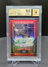2015 Fernando Tatis Jr AUTO RC GEM MINT BGS 9.5/10 Green Ink Elite Extra Edition