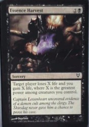 Essence Harvest #100 Avacyn Restored Common Sorcery