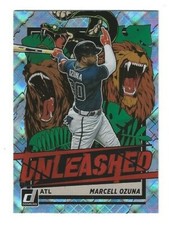 2021 Donruss Unleashed Diamond Marcell Ozuna