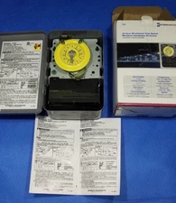 Intermatic T101 120V 24-Hour Mechanical Time Switch Single Pole / Throw SPST