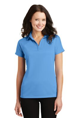 Port Authority Womens Short Sleeve Crossover Raglan Polo Shirt