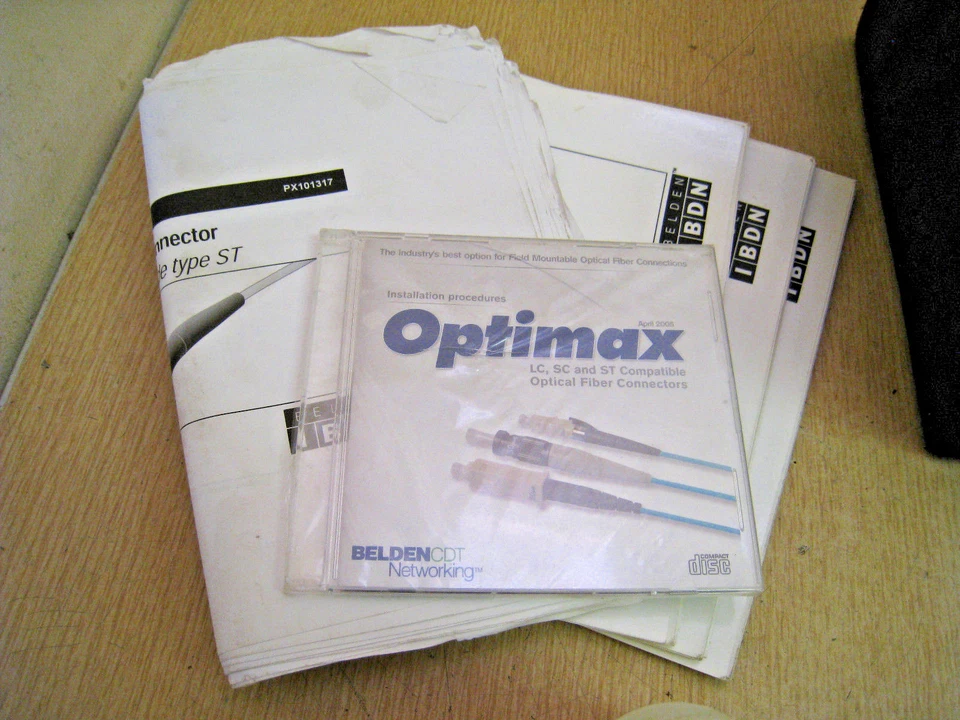 Corning Lanscape Unicam Premium Fiber Optic Tool Kit TKT-UNICAM-PFC SHIPS FREE - Image 2 of 4