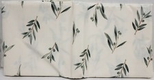 Vinyl Flannel Back Kitchen Tablecloth, 60" Round 4-6 people OLIVES, P T