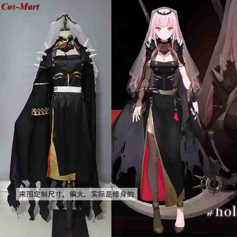 Anime VTuber Hololive Mori Calliope Cosplay Costume Free shipping