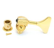 (4) Hipshot USA Gold Ultralite 3/8 Y Key Bass Machine Heads/Tuners 20650G