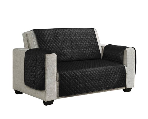 Neu Gesteppter Sofabezug 1/2/3 Sitzer Sofa Antirutsch Bezüge Möbel Haustier Schutz - Bild 104 von 125