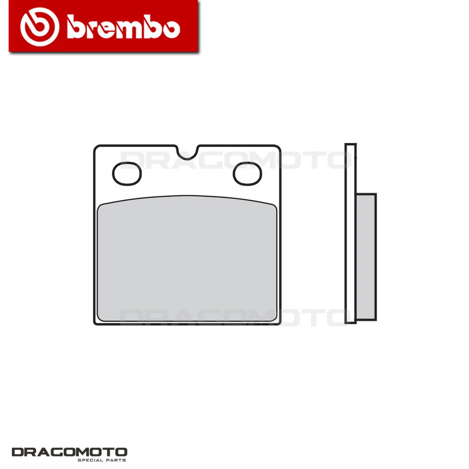 Pastillas de freno delanteras moto guzzi 850 t3 1981 1982 CC BREMBO carbono cerámica Foto 2 de 4