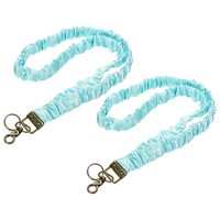 FüR Scrunchie Lehrer Lanyards, 2Er Pack Id-Halter, Hellblau