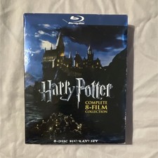 Warner Bros. Harry Potter Complete 8-Film Collection 8-Disc Blu-ray Widescreen