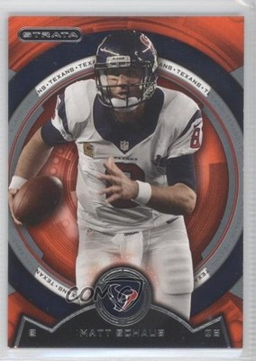 2013 Topps Strata Topaz Orange Matt Schaub #105 0w3