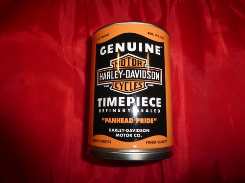 Harley Davidson Watch Oil Can Timepiece