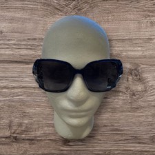 Women  s NWOT Piranha Sunglasses With Rhinestone Embellishments. Blue Frames