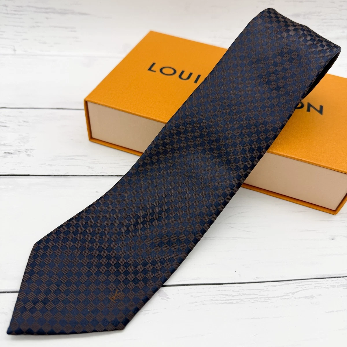 Louis Vuitton Brown Tie Ties for Men for sale | eBay