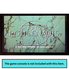 POLICENAUTS Sega Saturn SS Japan Import Used Tested with Case