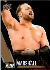 2021 Upper Deck AEW Gold #10 QT Marshall - WS
