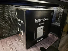 Nespresso Inissia Espresso Machine D40 Gray with 90 Capsules & Extra Water Tank