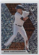 2021 Panini Mosaic Quick Pitch Silver Mosaic Prizm Mike Yastrzemski #9 2t9