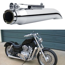 1x Scarico Silenziatore Affluenza Moto 20" per Suzuki Intruder 600 700 750 800