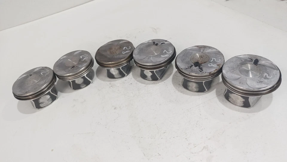 6x Pistones Chrysler Dodge Jeep RAM 200 Avenger Charger Wrangler 1500 3.6 V6 ERB Foto 3 de 4