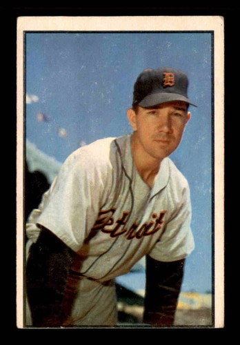 Bill Wight #100 1953 Bowman Color card