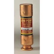 Eaton Bussmann Lpn-Rk-2Sp Ul Class Fuse, Rk1 Class, Time-Delay, 2A, 250V Ac,