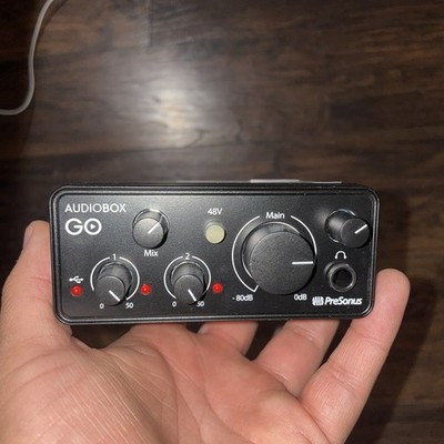 PreSonus AudioBox GO Compact 2x2 USB Audio Interface