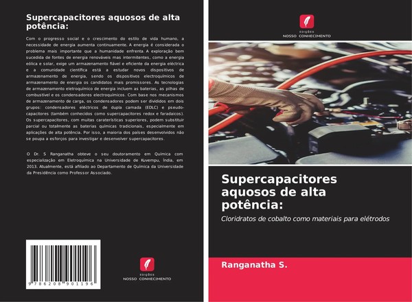 Supercapacitores Aquosos De Alta PotêNcia: Ranganatha S. Taschenbuch 2025-image