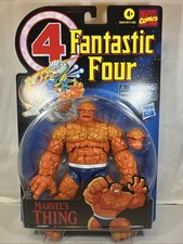 Hasbro Marvel Legends Series Retro Fantastic Four The Thing 6 inch Action Figure