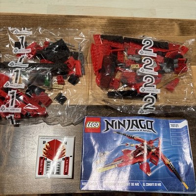 LEGO 70721 Kai Fighter (NEW SEALED BAGS +STICKER SHEET) Ninjago Rebooted no box