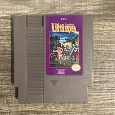 Ultima: Exodus (Nintendo Entertainment System, 1989) Tested, Authentic