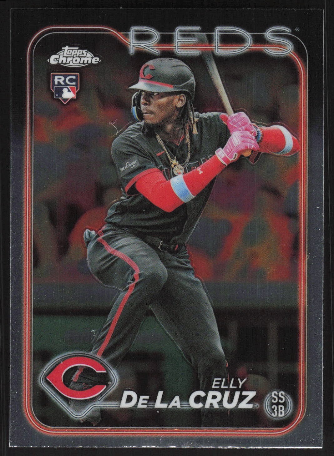 2024 Topps Chrome #44 Elly De La Cruz RC