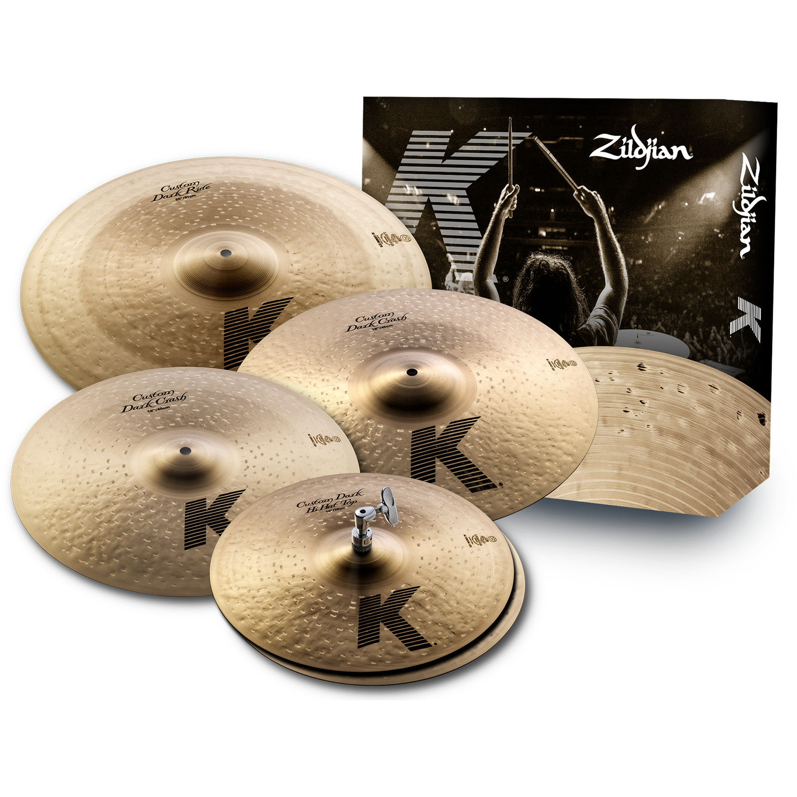 Набор тарелок Zildjian K Custom Dark