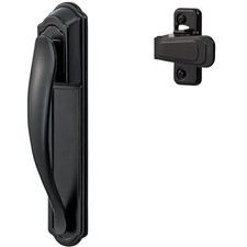 DX Pull Handle Replacement Set for Storm Door and Screen Door Black