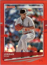 2020 Donruss Holo Red #125 Jordan Hicks - BB