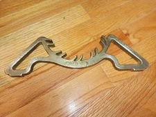 Wrench # 61741-T19 solid brass flywheel holder for Briggs & Stratton engines