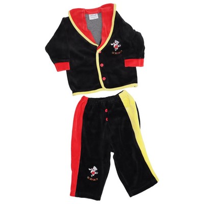 Ebi & Ebi, Freizeitanzug, Größe: 74, Baumwolle/Polyester, Schwarz/Rot/Gelb #WHK