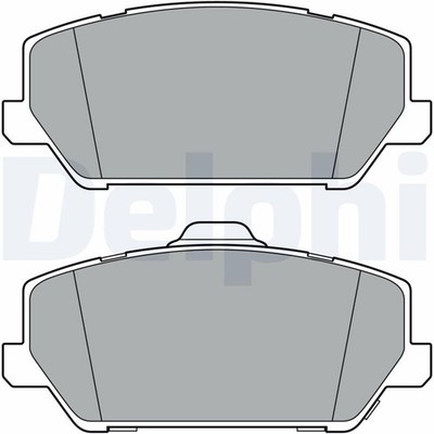   DELPHI BREMSBELAGSATZ SCHEIBENBREMSE VORNE 58101D4A80 NEU DE STOCK