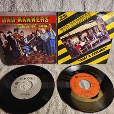 7 x Bad Manners Single 7´´ Schallplatten 