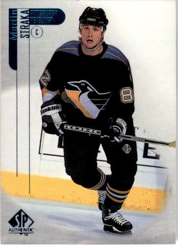 1998 SP Authentic Martin Straka #69 card
