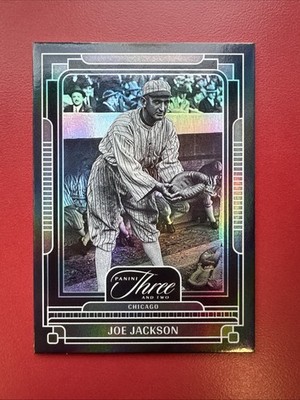 2025 Panini Three and Two - Joe Jackson #86 Holo Silver /8 White Sox