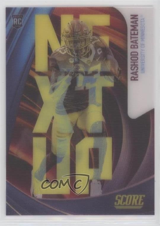 2021 Score Next Up Rashod Bateman #NU9 Rookie RC 0l8