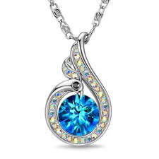 Kate Lynn Rise From the Ashes Phoenix One Size, Crystal Light Sapphire